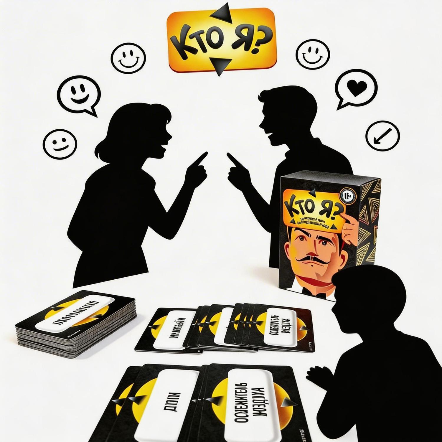 Party Games Questions For Adults - เกมปาร์ตี้มีมรัสเซีย ทายสิว่าฉันคือใคร เกมตลก ขำขัน คำถามแบบใช่/ไม่ใช่ เกมทายคำตอบ