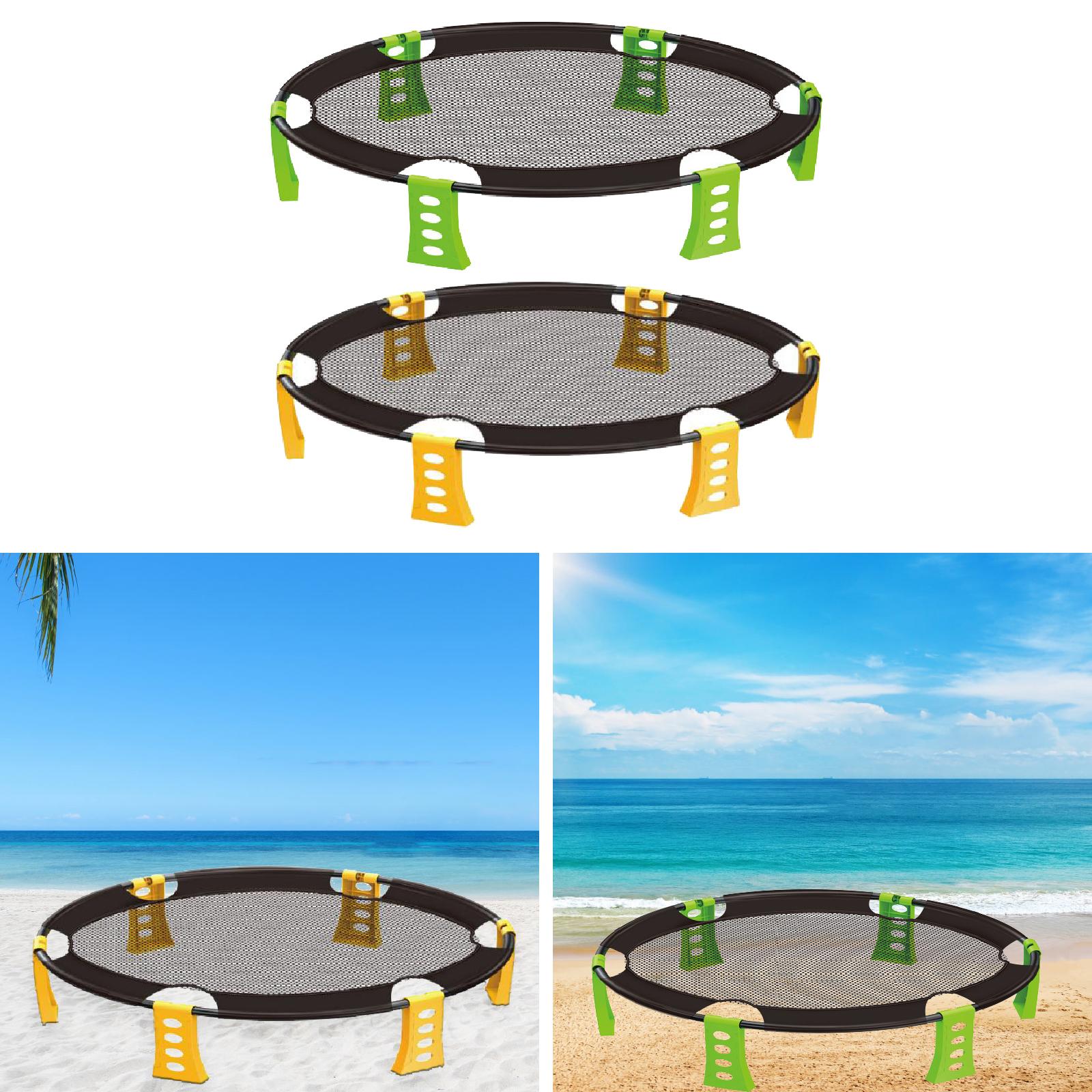 Spike Ball Game - ชุดเกมรันเน็ตพร้อมลูกบอล 2 ลูก และกระเป๋าพกพา เหมาะสำหรับเล่นปาร์ตี้ พกพาสะดวก