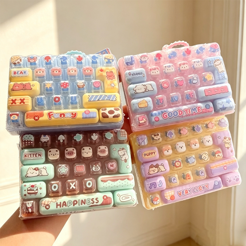 Party Games Switch - มีสินค้าในสต็อก /// 26Grid Keycap Clicker ของเล่นคลายเครียด