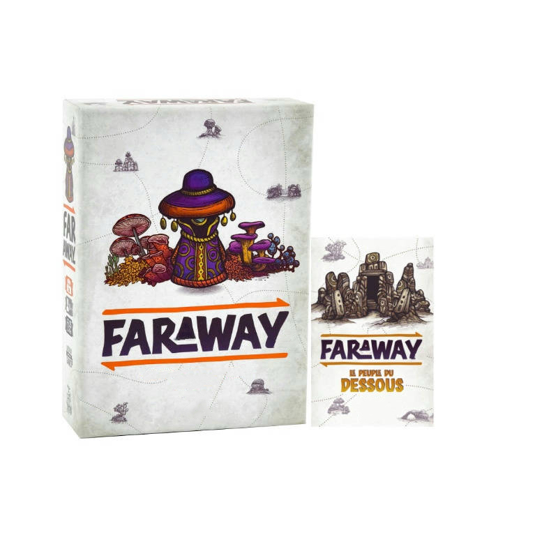 Party Games Multiplayer - เกมกระดานภาษาอังกฤษ FARAWAY | เกมฐานไพ่ 113 ใบ