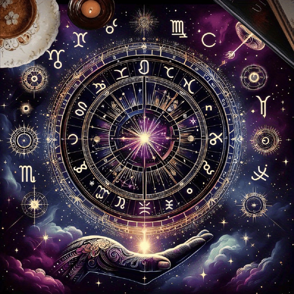 ผ้าปูโต๊ะทำนายดวงชะตาไพ่ทาโรต์ - Zodiac Party Games บทวิจารณ์และราคา