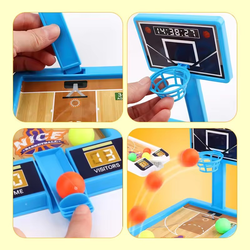 เครื่องยิงลูกบาสเก็ตบอลขนาดเล็ - Party Games New บทวิจารณ์และราคา