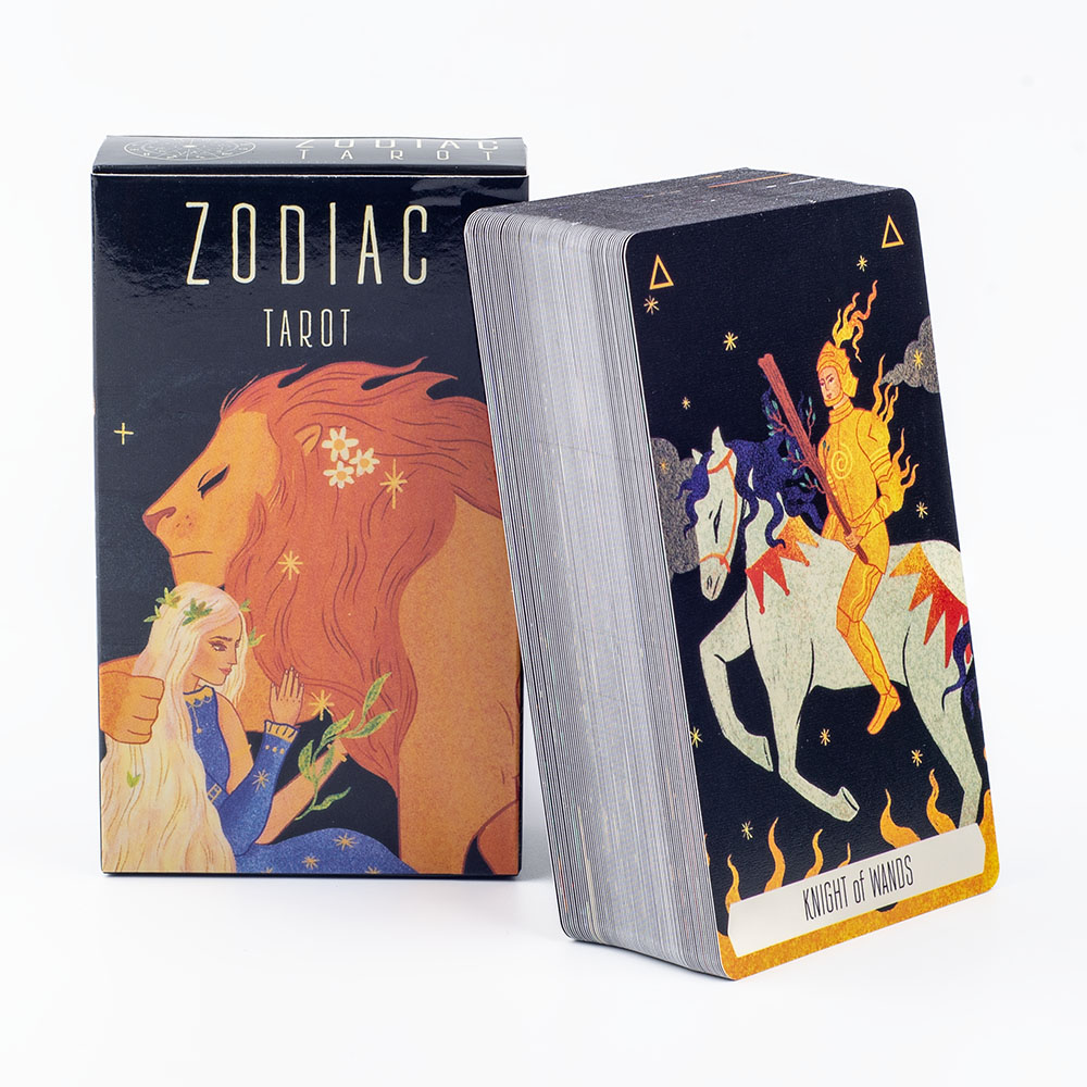 10.3*6 ซม.Zodiacไพ่ทาโรต์Fate  - Zodiac Party Games บทวิจารณ์และราคา