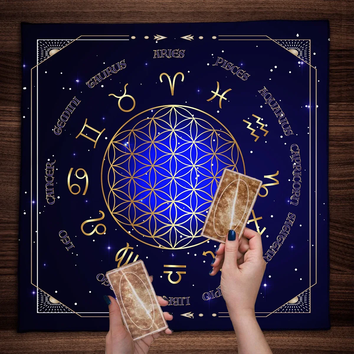 ไพ่ทาโรต์วงล้อแห่งจักรราศีผ้าป - Zodiac Party Games บทวิจารณ์และราคา