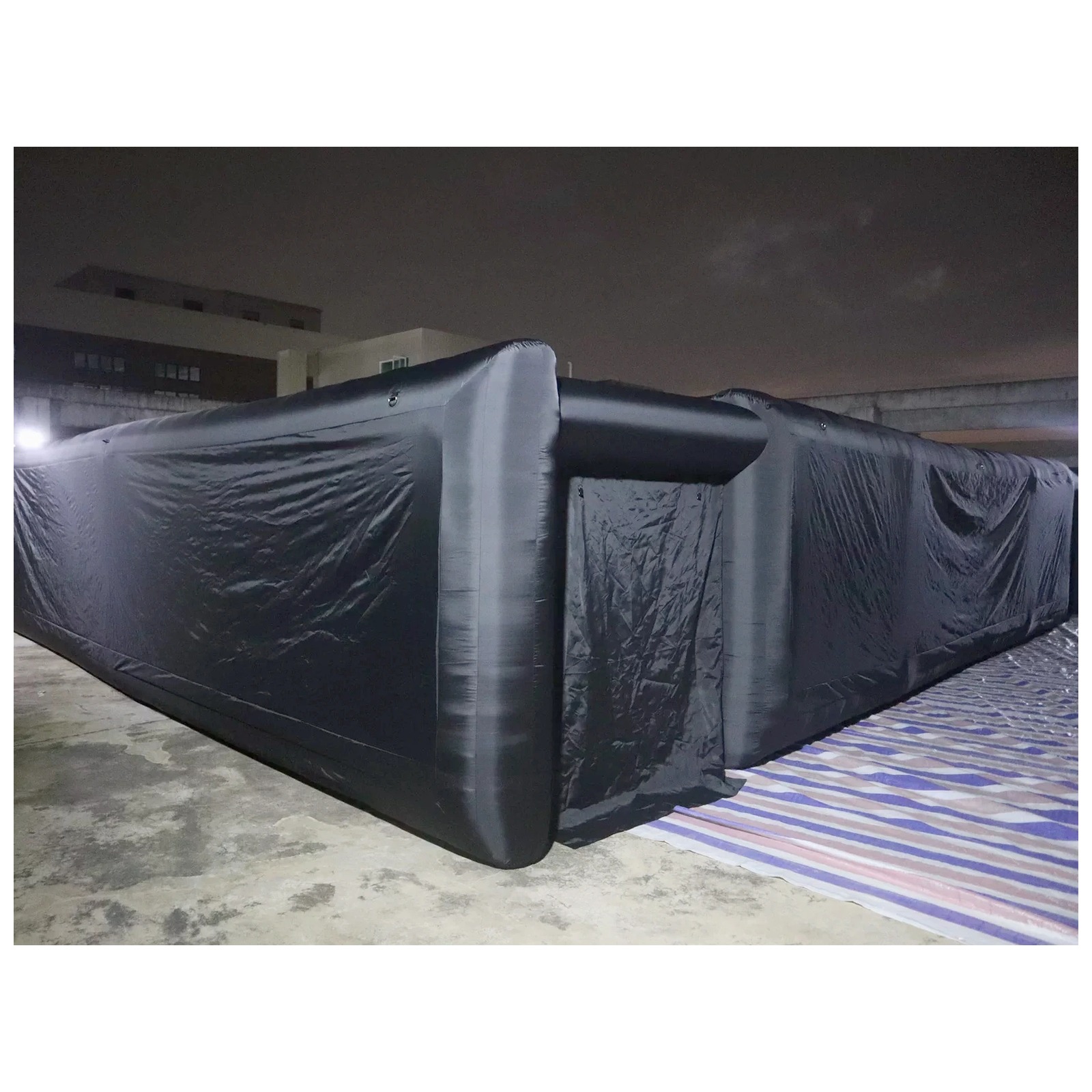 เขาวงกตเป่าลมสีดำขนาดใหญ่ 12x1 - Party Games Kids Outdoor บทวิจารณ์และราคา
