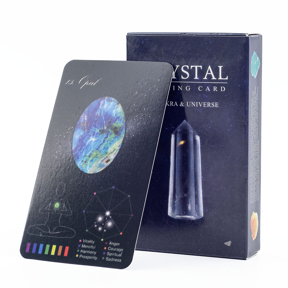 Crystals Healing Cards 60 การ์ - Zodiac Party Games บทวิจารณ์และราคา