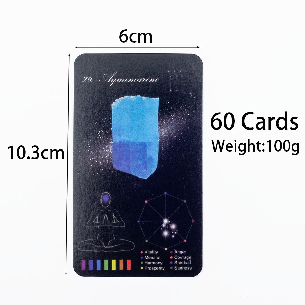 Crystals Healing Cards เวอร์ชั - Zodiac Party Games บทวิจารณ์และราคา