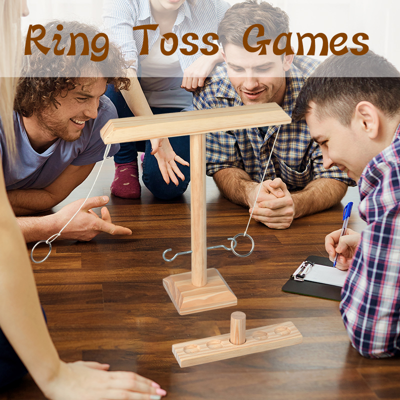 แหวนโยนเกมสําหรับเด็กผู้ใหญ่ H - Party Games Kids Outdoor บทวิจารณ์และราคา